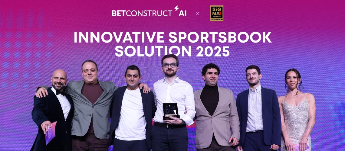 BetConstruct Wins “Innovative Sportsbook Solution of the Year” at SiGMA Central Europe Awards 2025
