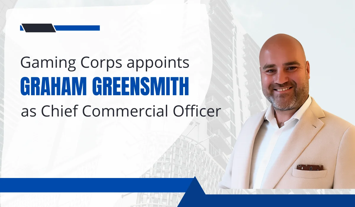 Gaming Corps Makes Leadership Stronger: Graham Greensmith Named CCO